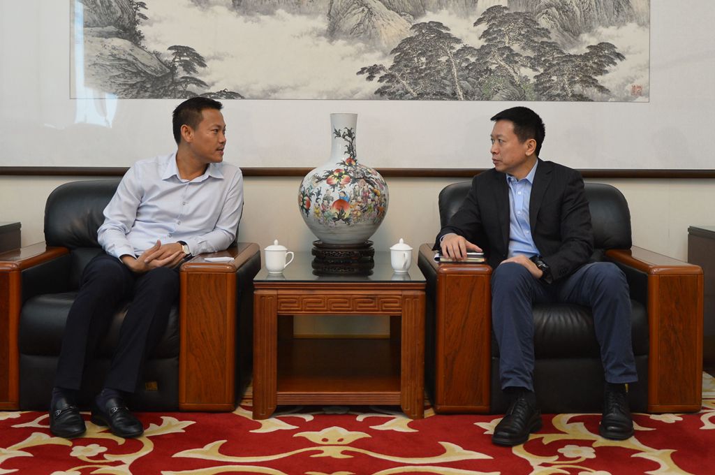 Deputy Director-General Li Lin Meets with Cambodian Consul-General_Belt ...