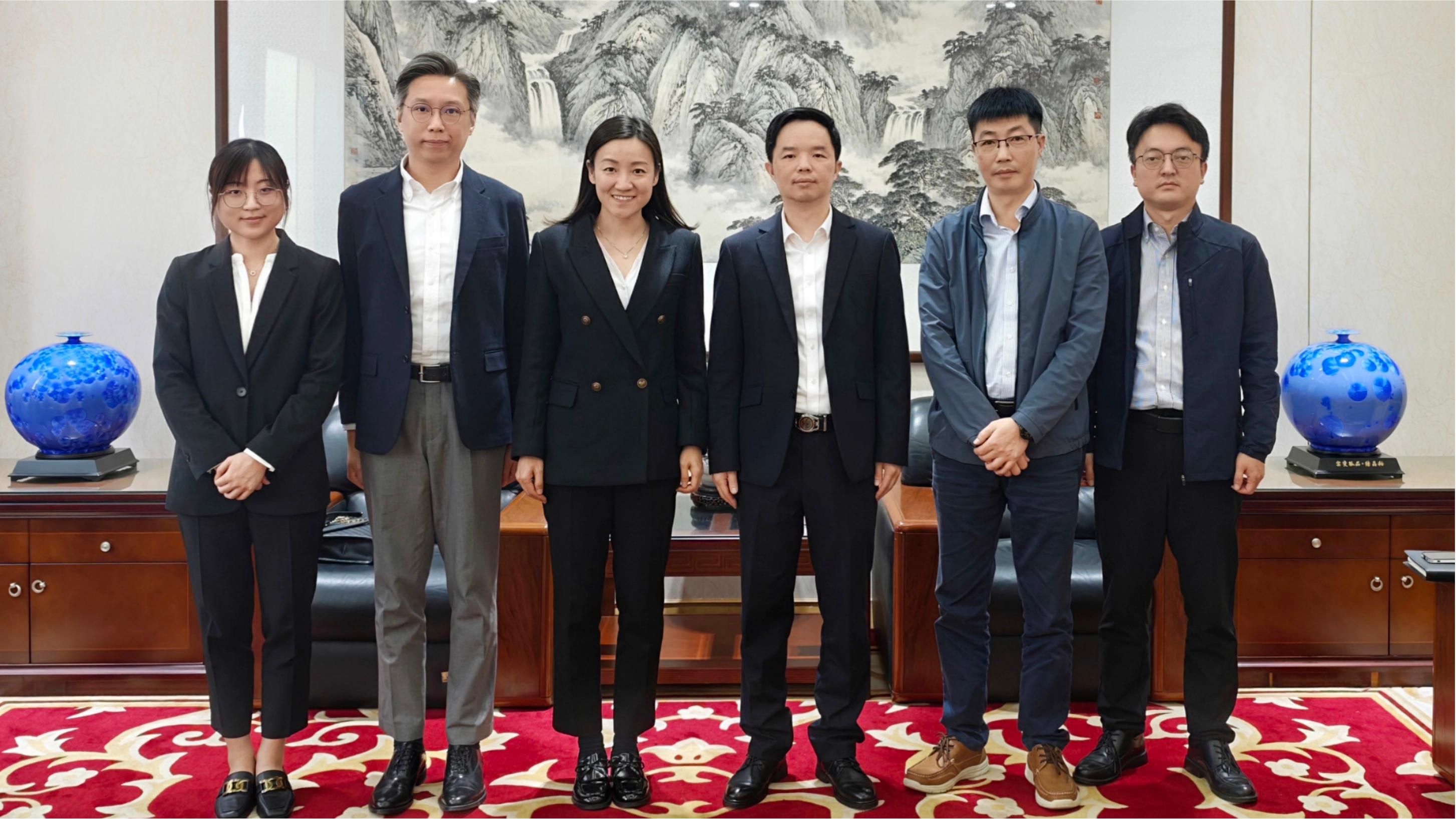 香港特区政府驻粤办副主任翁碧霞访闽